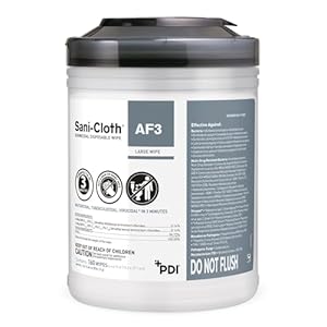 WIPE SANI-CLOTH AF3 DISPCANISTER LG 160/CAN