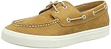 Sperry mens Bahama Plushwave Boat Shoe, Brown, 11 US