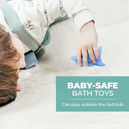 No Hole Bath Toys 18개월용 - 바다 욕조 장난감 — 사진 5