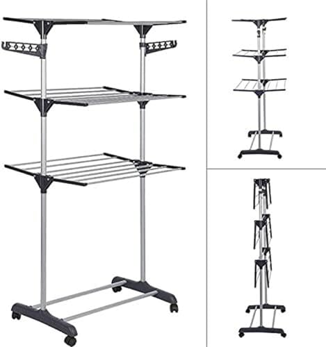 Support de séchage de vêtements stable pour optimiser les petits espaces - 8