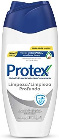 Protex Sabonete Líquido Antibacteriano para Corpo Limpeza Profund...