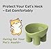 pawsdia-Elephant-Leg Elevated Pet Feeding Bowl – Ergonomic Neck Protection Feeder for Cats & Small Dogs, Reduces Eating Strain, Comfortable for All Ages