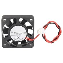 3D Printer DC 24V 4010 Extruder Hot End Cooling Fan, 40x40x10mm for 3D Printer, Cooling Fan for Creality Ender 3/Ender 3 Pro/CR-10S, 3D Printer Accessories Parts with 2 Pin Cable Line and 8000 RPM