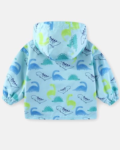 Image of Kids Boys' Windbreaker Jacket, Boys Zip Up Hoodie Coat Transitional Late Spring /Early Fall Jackets for Kids