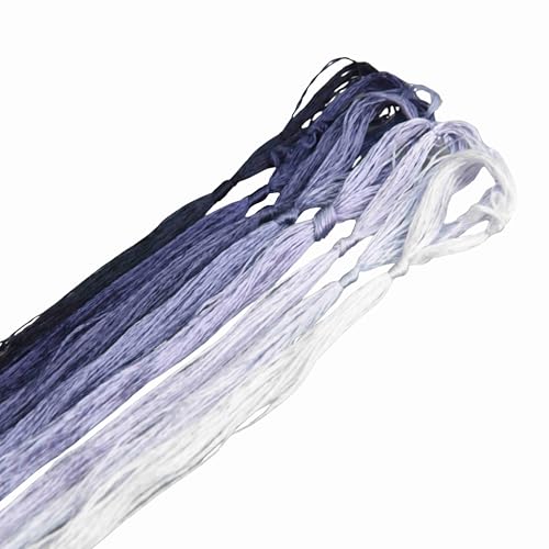 Image of MIINGGUXIUYI Mulberry Silk Floss Embroidery Thread Floss-Cross Stitch Threads China Silk Woven Jewelry Threads DIY Sewing Kits (87)