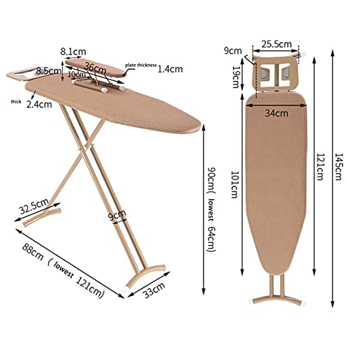 Planche à repasser pliable robuste pour repasser sans mal de dos à la maison - 2