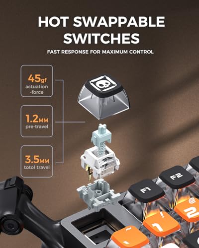 Wireless RGB Mechanical Gaming Keyboard