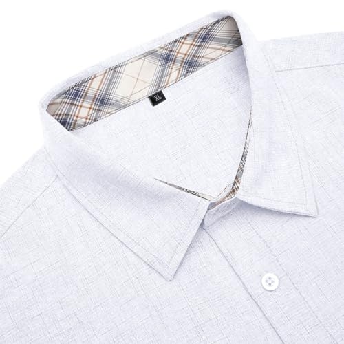 Chemise hawaienne courtes manches en coton léger pour vacances