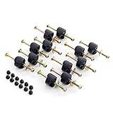 Ampel 24 12 x Schraube mit Distanzhalter Klassik Trampolin Netzpfosten