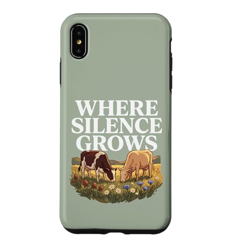 Where Silence Grows �t�@�[�� �� �q���n �R�e�[�W�R�A ���₩�Ȏ��R �X�}�z�P�[�X iPhone XS Max �p
