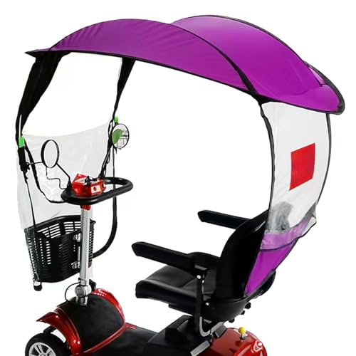 Mobility Scooter Canopy Rain Cover Electric Scooter Umbrella Waterproof Accessories