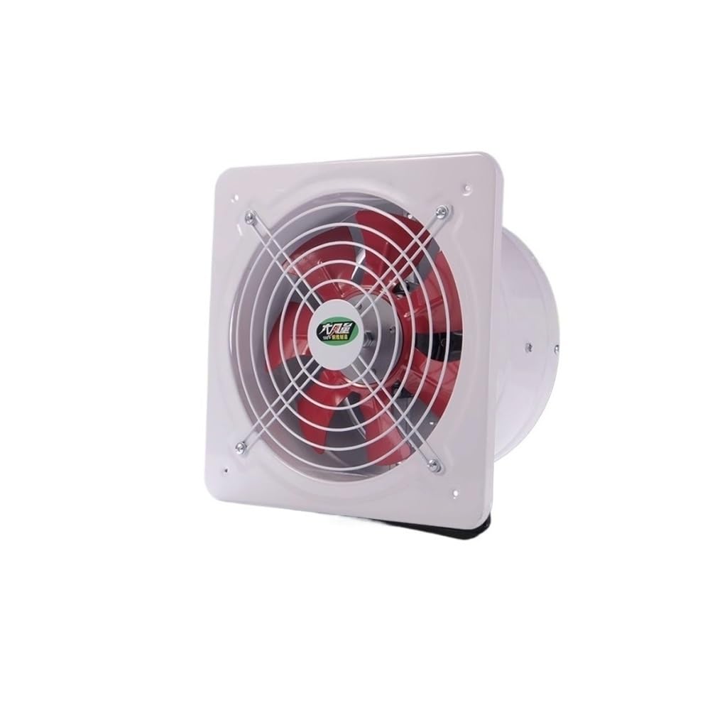 JKJZSALJ Floor Fan,Ventilation Fan 35 * 35Cm Kitchen And Household Window Exhaust Fan Wall Mounted Bathroom Strong Ventilation Fan Bathroom Extractor Fan