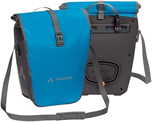 VAUDE Aqua Back torba na rower  wodoszczelna torba na bagażnik w praktycznym 2-częściowym zestawie  torba rowerowa wykonana z wytrzymałego materiału bez PCW  Made in Germany