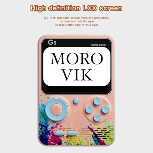 Video Game for Kids , Handheld 400 in 1 Games for Kids - Game Box with TV Output & with Gaming Console - Rechargeable Video Game for Kids (Style 3) 2 41dfSVdbf4L