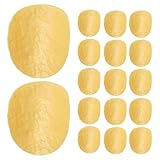 IMIKEYA 30 Stück Simulierte Kartoffelchips Künstliche Pommes Frites Gefälschte Realistische Kartoffeln Für Schnelles Und Simuliertes Küchen Lebensmittel Display Künstlich Lebensecht