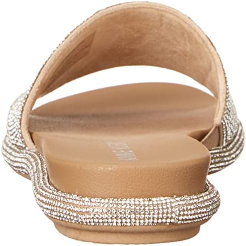 Anne Klein Women's Amelie Slide Sandal, Crystal, 5.5 | Image 2
