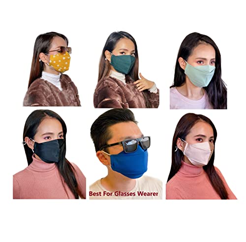 No Fog Face masks for Glasses Wearers, Anti Fog,