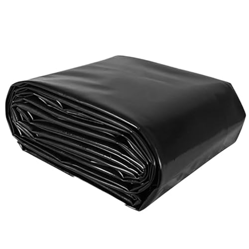 Revêtement de bassin extérieur Membrane en polyéthylène haute densité durable de 0,2 mm pour cascades, jardins, ruisseaux et fontaines. Solution imperméable idéale pour les bassins d'arrière-cour et