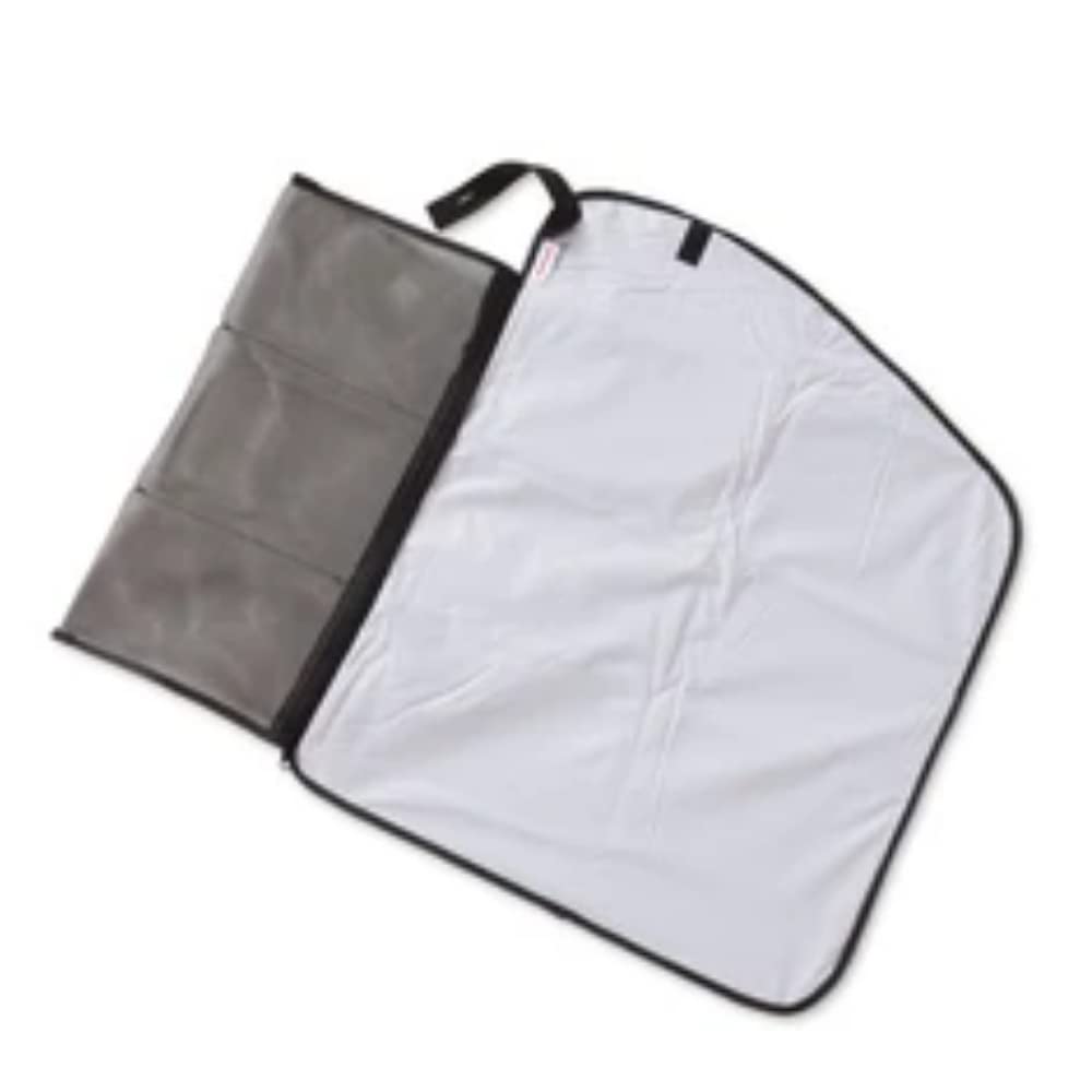 Diono Change 'n Go Baby Diaper Changing Mat, Portable, Lightweight Travel Diaper Station Kit with Waterproof Cushioned Pad, Black (Pack of 5)