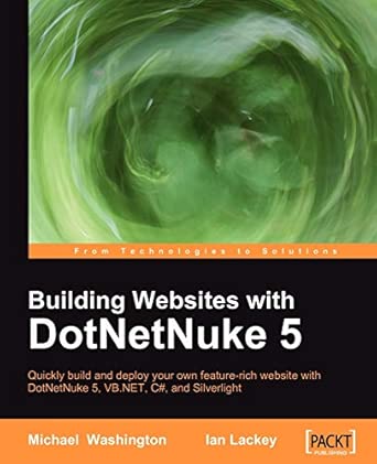 Building Websites with DotNetNuke 5 Building Websites with DotNetNuke 5 book cover