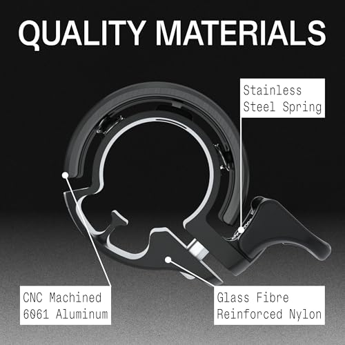 Foto von Knog 11976 Oi Classic S Fahrradklingel, schwarz, S