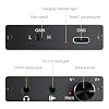 PROZOR Headphone Amplifier - 16-300 Portable Headphone Amp with Two-Stage Gain Switch Rechargeable Headphone Amplifiers 3.5mm AUX Input/Output Aluminum Housing for MP3/MP4/ Phones/Computers etc