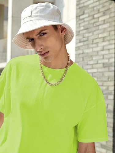 Image of KOTTY Men's Cotton Blend Regular Fit T-Shirt|Casual Wear|Lightweight Breathable