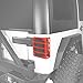 Hooke Road JK Tail Light Cover Rear Taillight Guards in Red for 2007-2018 Jeep Wrangler JK - Pair