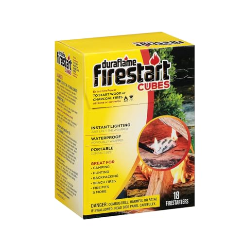 Duraflame Firestart Cubes Firelighters, 18 Pack (1 Pack)