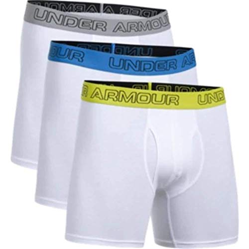 Under Armour Men's Charged Cotton Stretch 6” Boxerjock – 3-Pack2