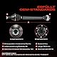 Frankberg Antriebswelle Achswelle Vorderachse Rechts Ohne ABS-ring Kompatibel mit A1 8X1 8XK Ibiza IV 6J5 6P1 Fabia III NJ3 Polo 6C1 6R1 Replace# 6C0407272E