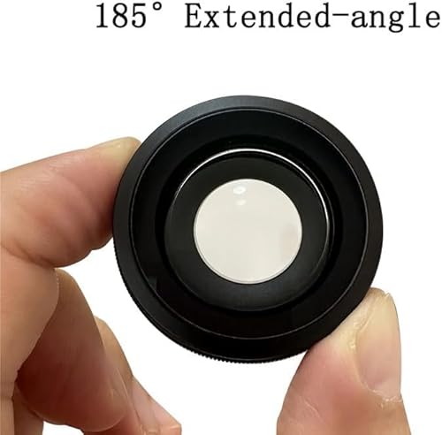 Camera Wide Angle Lens Compatible with DJI Action 6-185° Extended Angle, High-Definition Optics