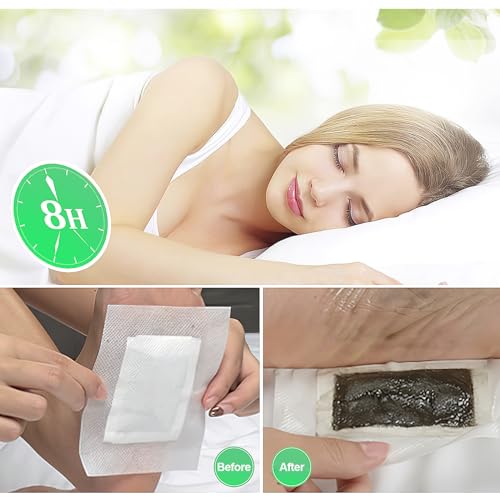 Deep Cleansing Foot Pads – 20 PCS Organic Bamboo Foot Patches for Better Sleep and Stress Relief | Pure Natural Bamboo Vinegar and Ginger Powder Premium Ingredients Combination for Foot and Body Care - Image 3