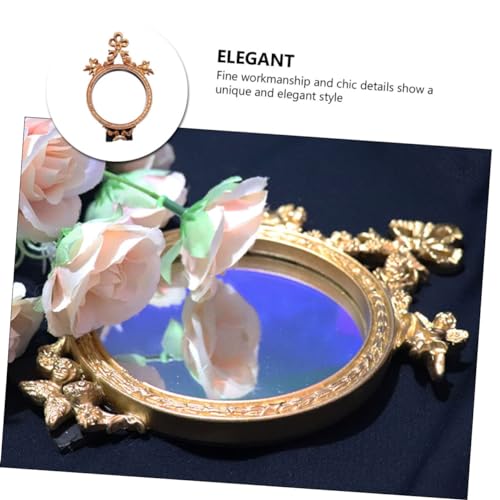 Miroir cosmétique de bureau stable pour corriger les reflets flous