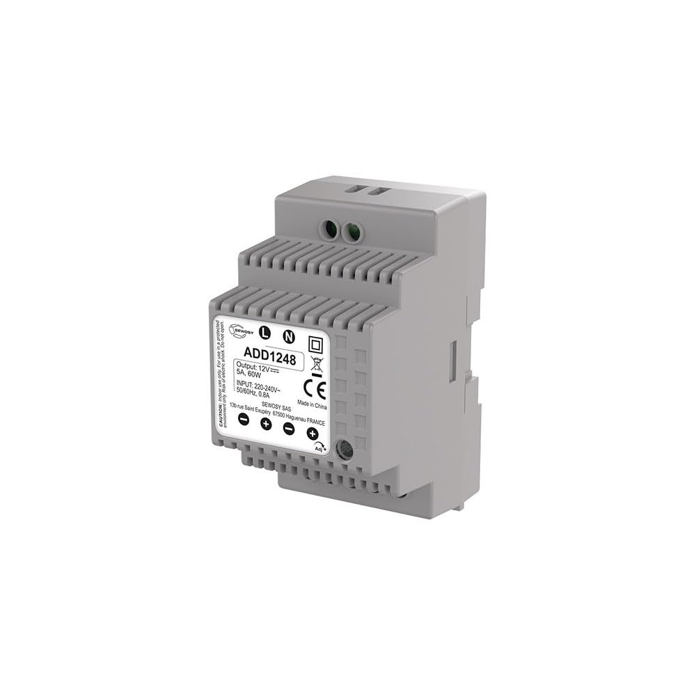 Alimentation sur Rail DIN 12V pour centraliser la domotique de la maison