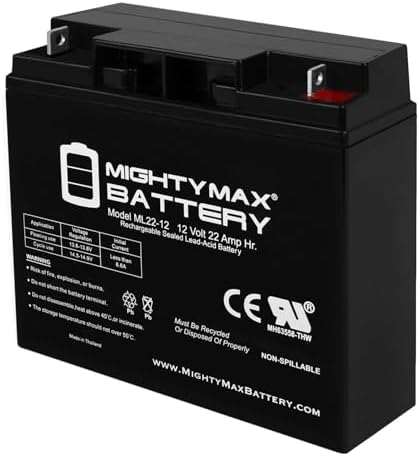 Mighty Max Battery 12V 22AH Replacement Battery for Die Hard Portable Jump Starter 1150