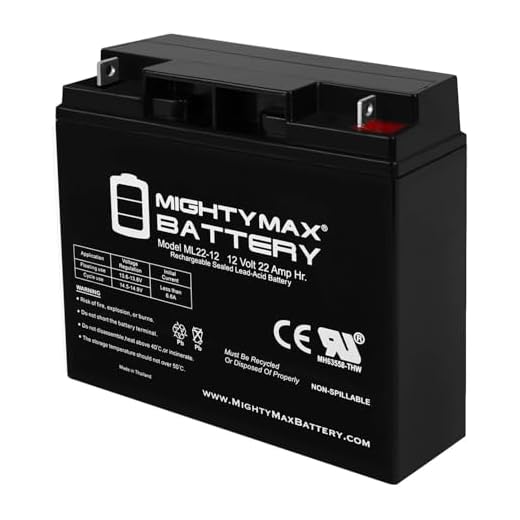 Mighty Max Battery ML22-12 - 12V 22AH Replacement Battery Compatible with BMW R1100RS R1100RT 51913
