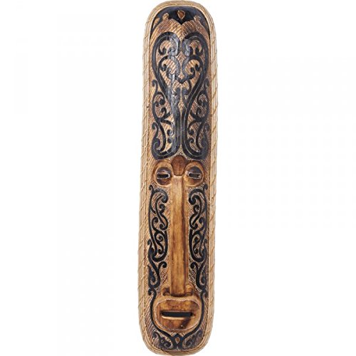 KOH DECO Masque Maori Kapai en Bois 100 cm Cover
