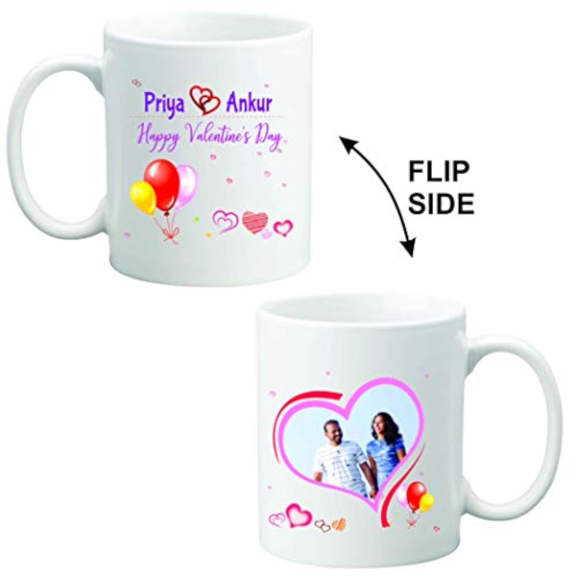Personalized Love Gift for Girlfriend/Boyfriend, Cushion Combo