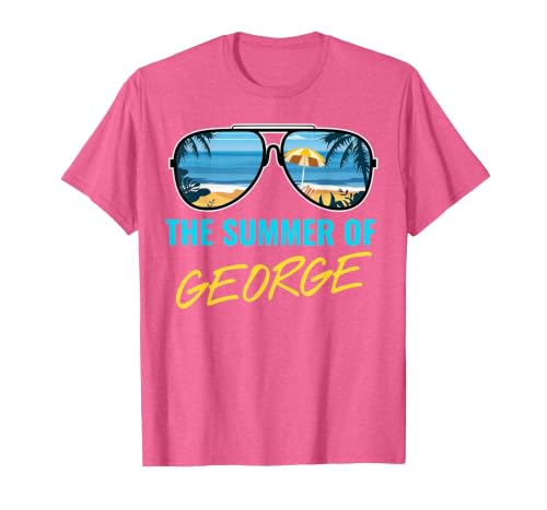 The Summer of George Pop Culture T-Shirt, Men, Pink Heather, Medium