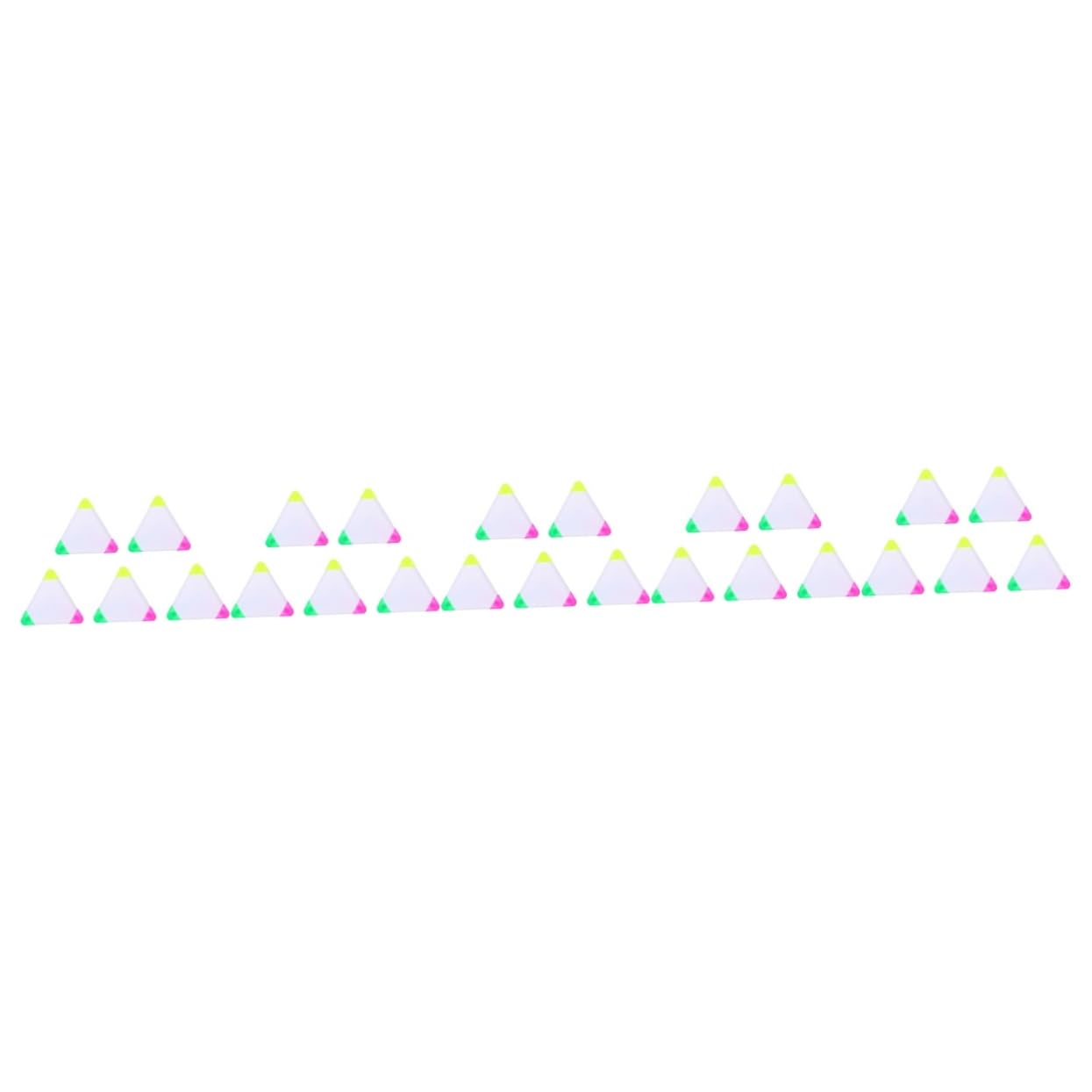 Artibetter 5 Series Resaltador Rotuladores Fluorescentes Pluma De Color Fluorescente Marcadores Triangulares Subrayadores Marcador Triangular El Plastico Colorful 5 Piezas X 5