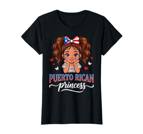 Puerto Rican Princess Puerto Rico Girl Hispanic Heritage T-Shirt
