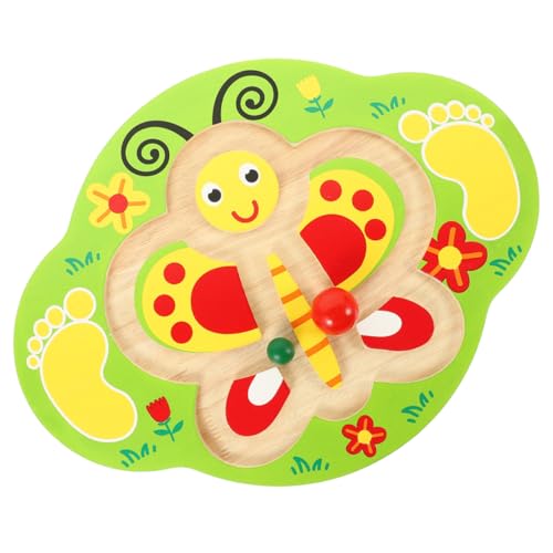 Planche équilibre bois verte enfants pour jouer dans le jardin ou le salon