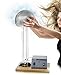 EISCO Van De Graaff Generator, Motor Driven - 120/240V, 50/60Hz - Includes Assembled Base with DC Motor, Power Cord, Discharge Wand, & Accessories - 22