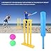 Gonetre Children Cricket Set, ABS Material Beginner Toy with Ballboard, Yard Beach Park Play