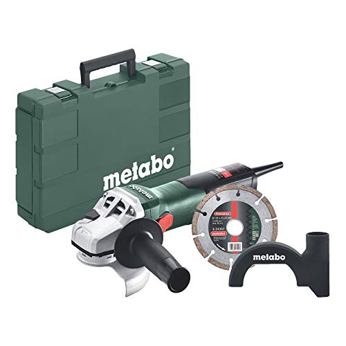 Metabo 603622850 W 11-125 11 Amp 11,000 Rpm 4.5 In. / 5 In. Corded Angle Grinder With Lock-On #TOP27