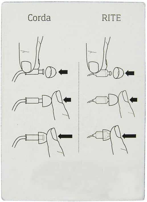 Miniatura 3 de Reemplazo de audífonos para Oticon Minifit Open Domes tamaño mediano 0.315 in (paquete de 20)