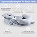vovoyager Baby Lounger Pillow for Infant Support Cushion Reflux Breastfeeding Pillow, Bottle Feeding, Tummy Time