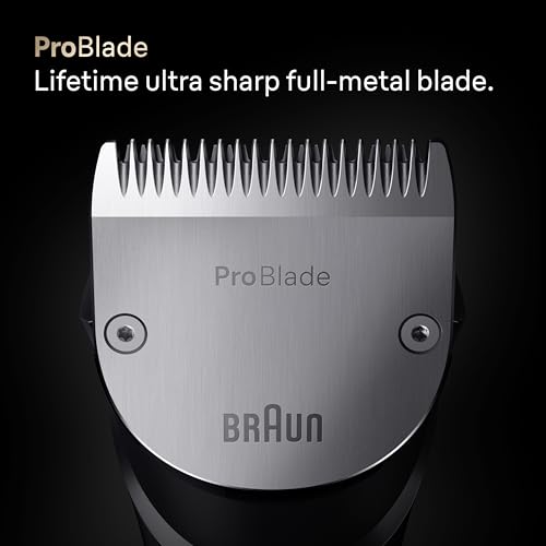 Braun All-in-One Series 9 PRO Men's Electric Beard Trimmer, Hair Clipper, Shaver & Razor for Face, Hair & Body, AIO 9570 with Gillette Labs Razor, Cordless - image 8