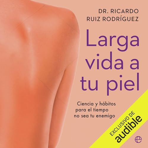 Diseño de la portada del título Larga vida a tu piel